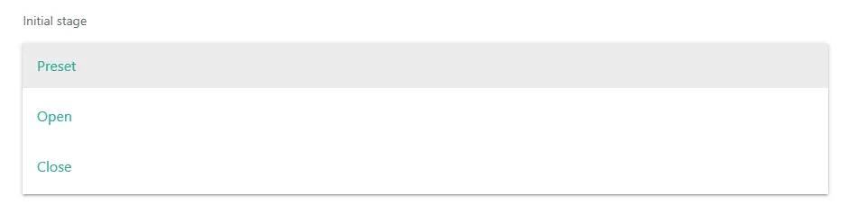 Greetings Initial Stage