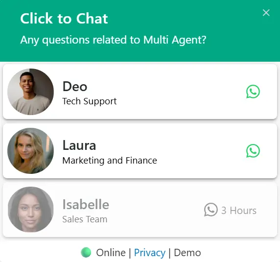 Multi-Agent Support Example